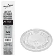 Clear Polyethylene Lid for 1.5 and 2 Ounce Container
