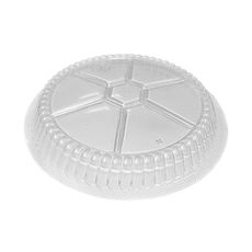Polypropylene Anti-fog Dome Lid for 0061020 Aluminum Container, 8 inch Dia.