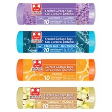 Assorted Drawstring Scented Garbage Bag, 10 count