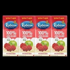 Boisson au jus de pomme et litchi sans sucre ajouté, 800 millilitres