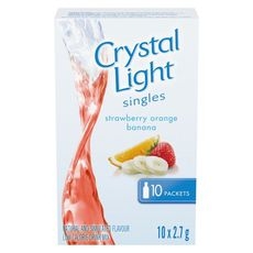 CRISTAUX FRAISE/ORANGE/BANANE