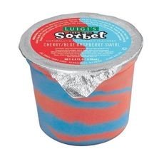 Cherry Blue Raspberry Swirl Sorbet, 4.4 Fluid Ounce