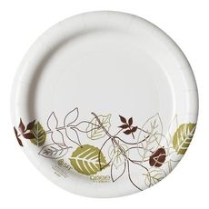 Pathways 6.87 inch Medium-Weight Paper Plate, 125 count