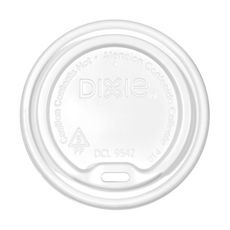White Polypropylene Hot Cup Lid Only