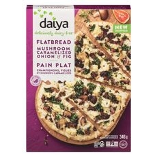 Daiya Pain plat aux champignons, oignons caramélisés et figues