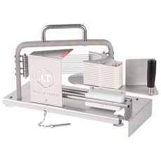 Stainless Steel Tomato Mozzarella Horizontal Slicer, 18.8 inch x 7.8 inch x 12.5 inch