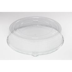 Caterware Clear PET High Dome Lid for 16 inch Round Platter