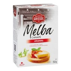 TOAST MELBA CANAPE ROND NATURE