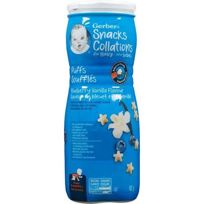 Puffs Blueberry Vanilla Flavor Baby Snacks