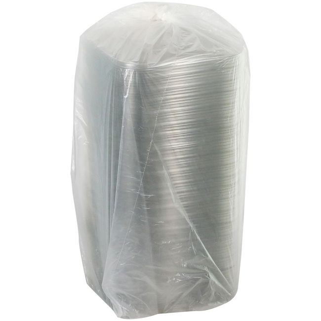 Clear Square RPET Leak Resistant Inside Platter Lid Only