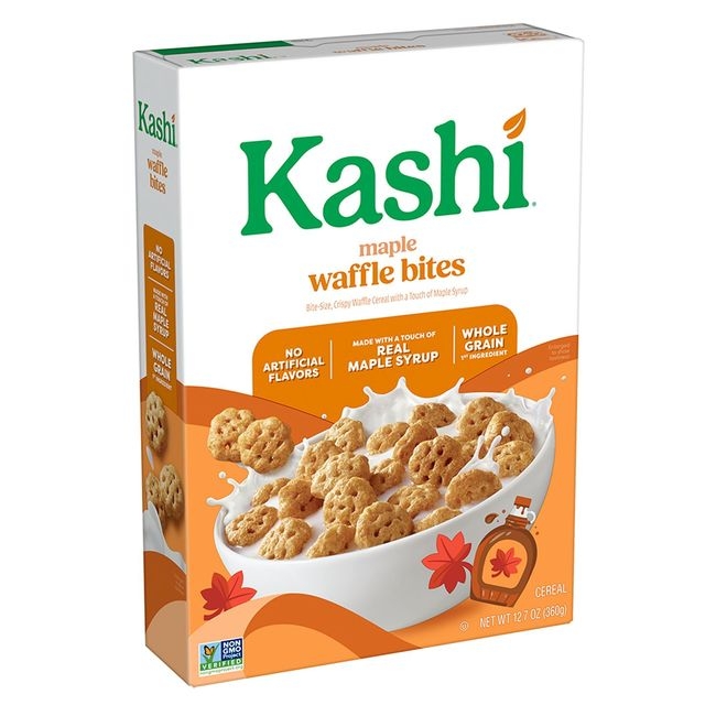Kashi Maple Waffle Crisp Cereal, 360 G -- 8 Per Case