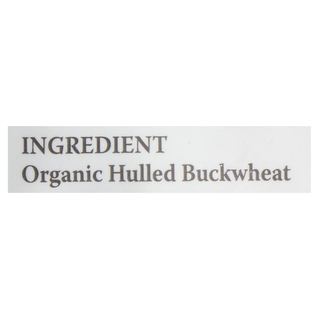 Organic Buckwheat