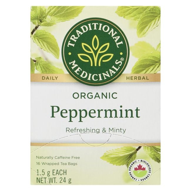 Organic Peppermint Refreshing and Minty Tea