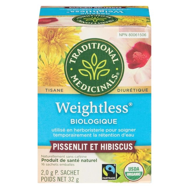Organic Weightless 2 g Dandelion Hibiscus Herbal Tea