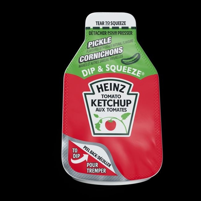 Pickle Flavor Ketchup