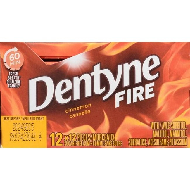 Fire Cinnamon Sugar Free Gum