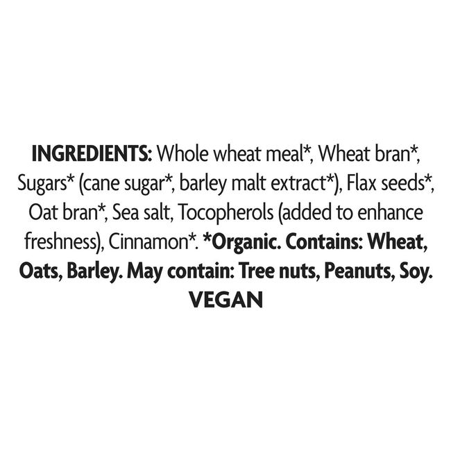 Organic Flax Plus Cinnamon Flakes Cereal