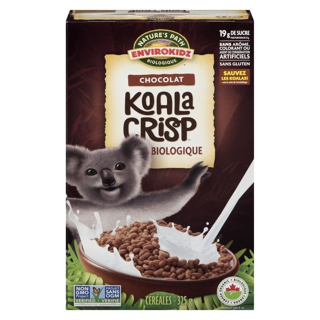 Organic Chocolate Koala Crisp Cereal