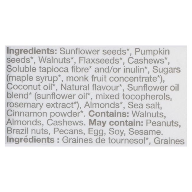 Organic Maple Walnut Grain Free Granola