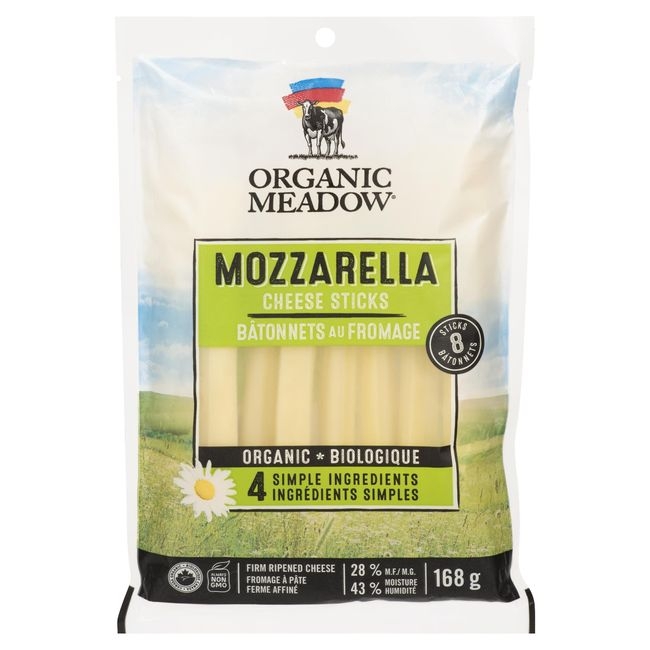 Organic Mozzarella Cheese Sticks