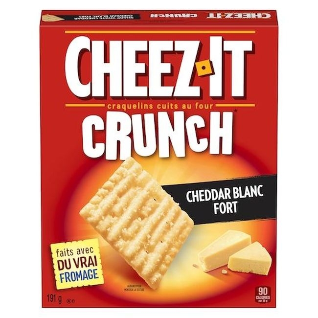 Crunch Sharp White Cheddar Cracker