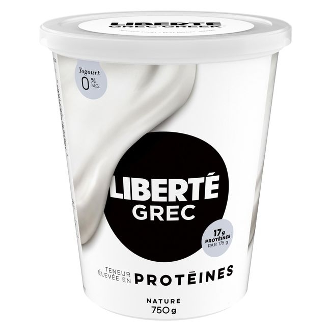 0 Percent Milk Fat Plain Greek Yogurt
