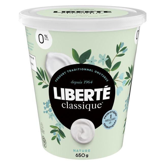 Classique 0 Percent Milk Fat Plain Yogurt