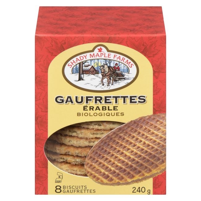 Organic Maple Waffle Cookie