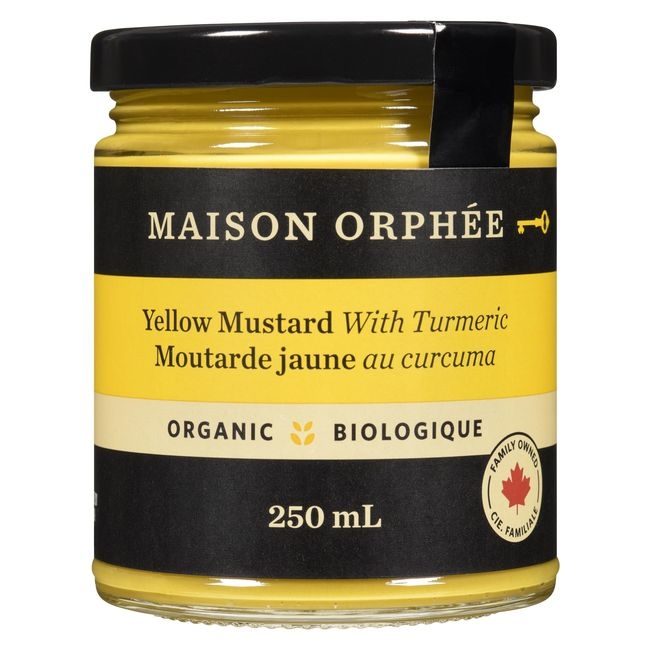 Organic Yellow Mustard with Turmeric