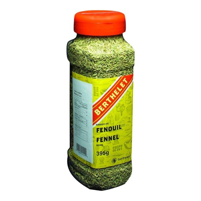 Berthelet Whole Fennel Seed, 395 G