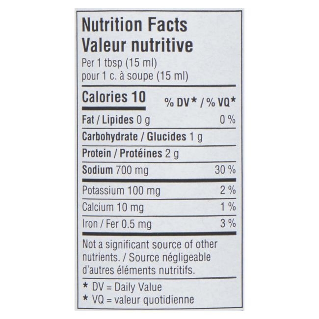 White Label 28 Percent Less Sodium Tamari Sauce