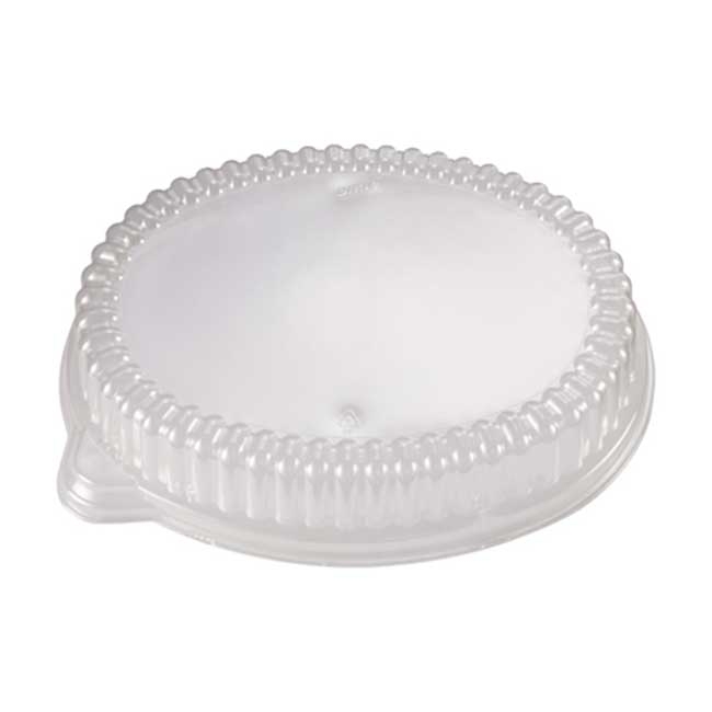 9 x 11 in Clear Plastic Dome Lid for Plate