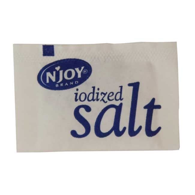 Iodized Salt Packets