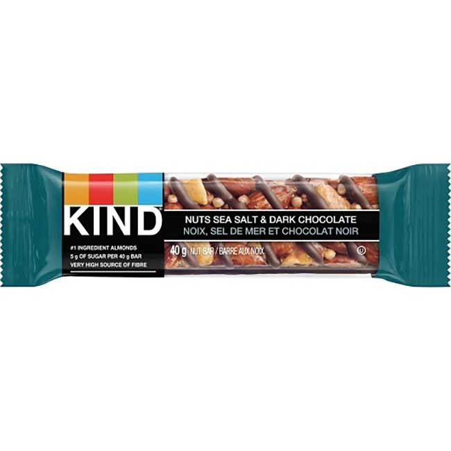 Dark Chocolate Nuts and Sea Salt Bar