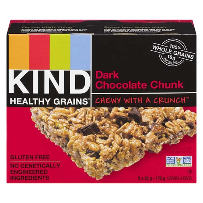 Dark Chocolate Chunk Granola Bar
