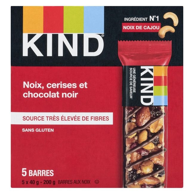 40 g Nuts Cherry and Dark Chocolate