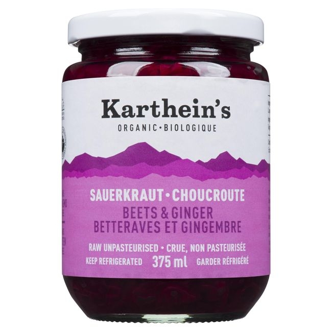 Beets and Ginger Sauerkraut
