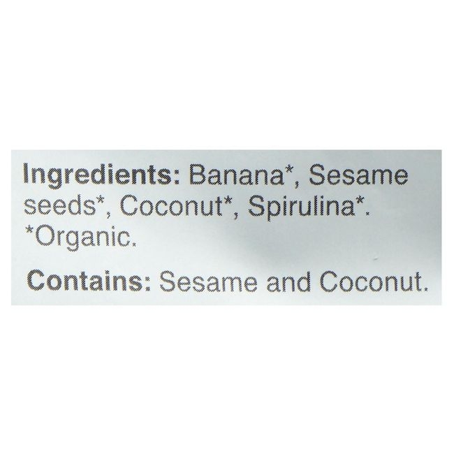 Spirulina Banana Crisps