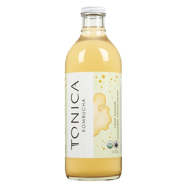 Crisp Ginger Kombucha