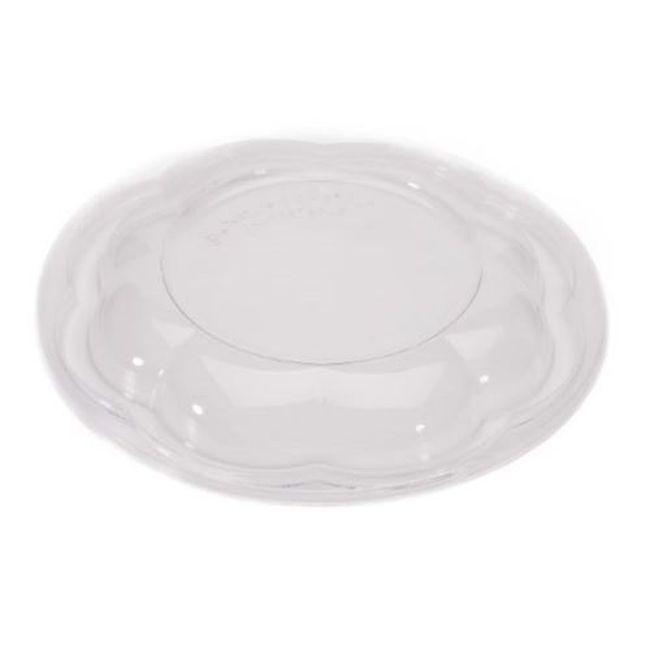 Clear PLA Compostable Salad Lid for 24/32/48 oz Bowl