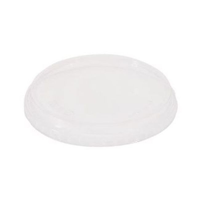 Clear PLA Compostable Semi Dome Lids fits 8/12/16/32 Ounce Deli Container