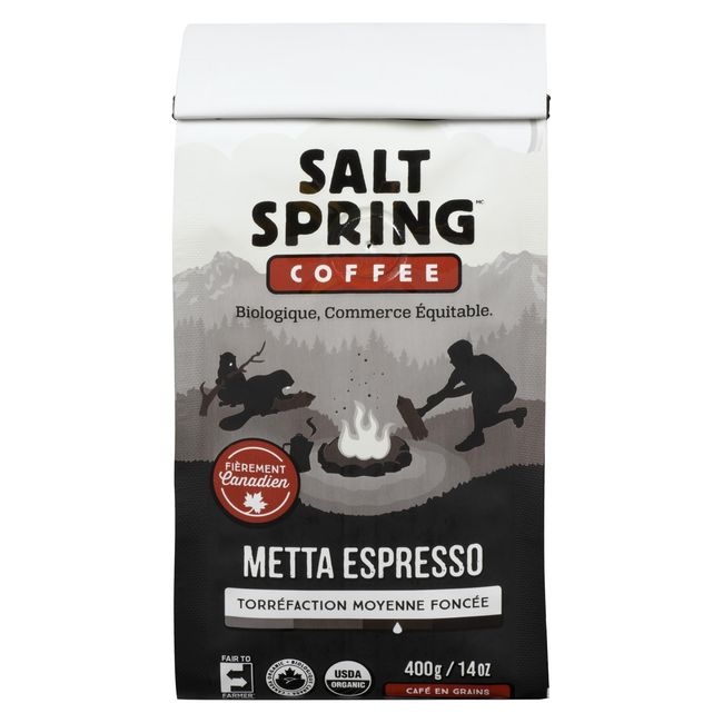Metta Espresso Medium Dark Roast Whole Bean Coffee