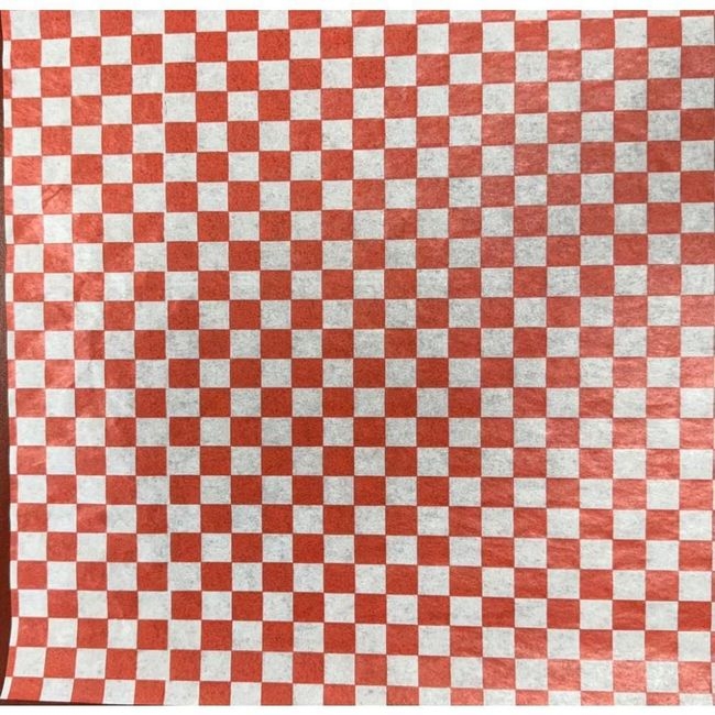 Red Checker Paper