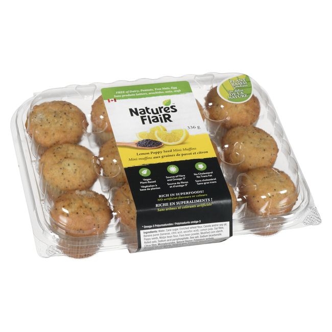 Lemon Poppy Seed Mini Muffins