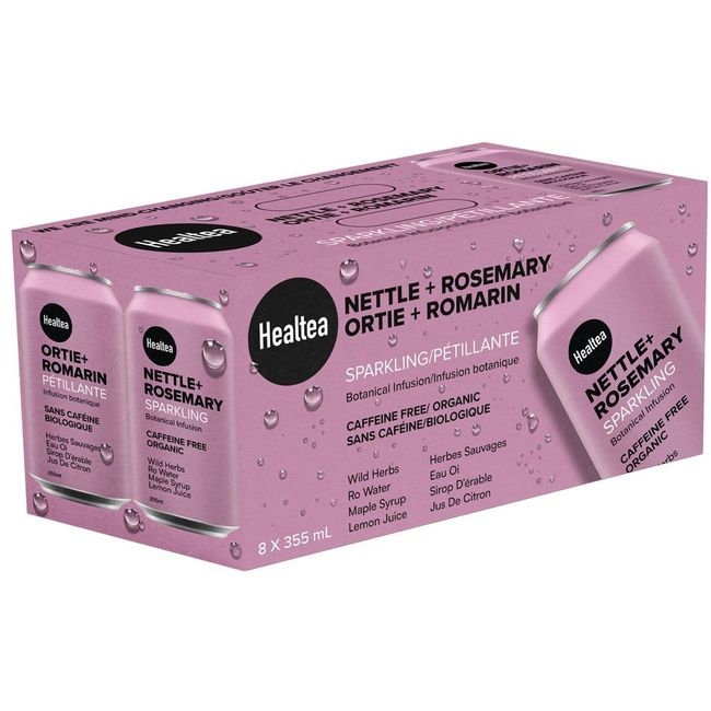 355 mL Nettle Rosemary Sparkling Tea