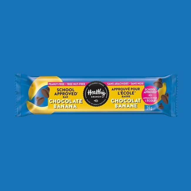 School Approved Chocolate Banana Granola Bar