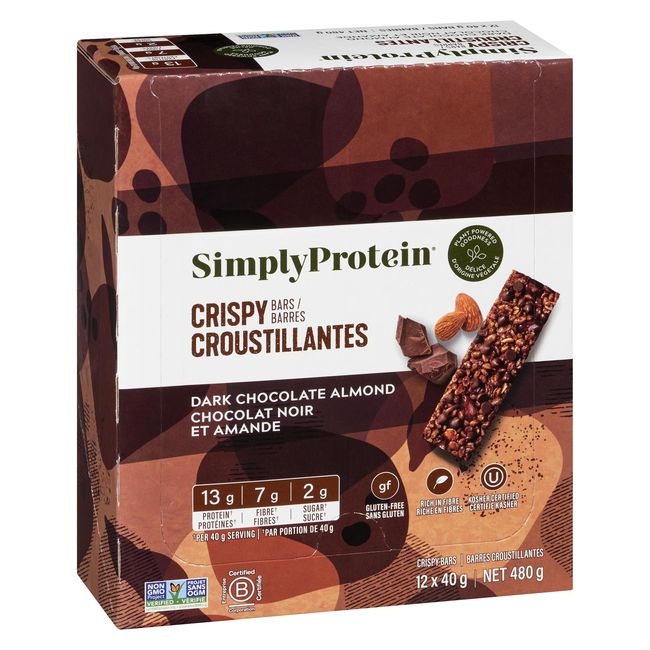 Dark Chocolate Almond Snack Bar