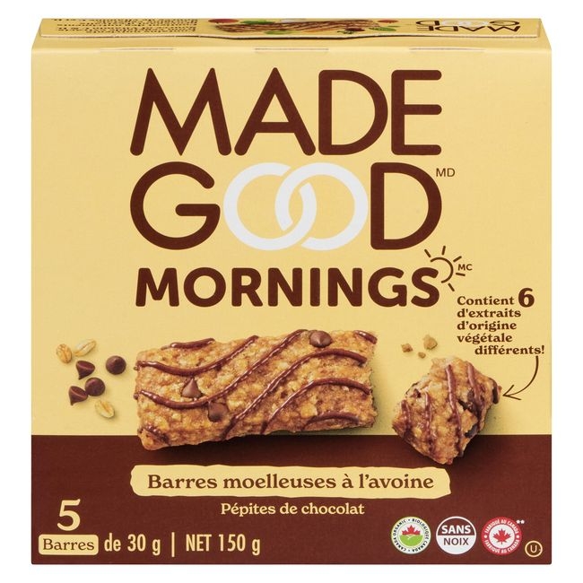 Organic Chocolate Chip Soft Baked Oat Bar