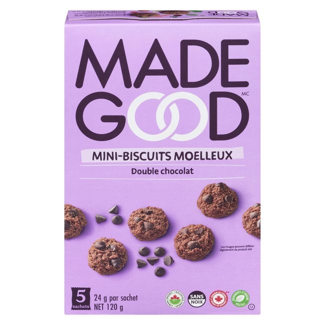 Double Chocolate Soft Baked Mini Cookies