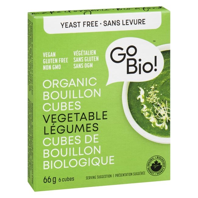 Organic Yeast Free Vegetable Bouillon Cubes